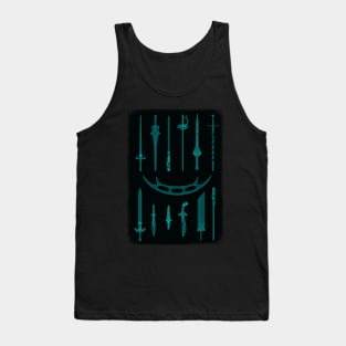 Fictional Swords Tank Top